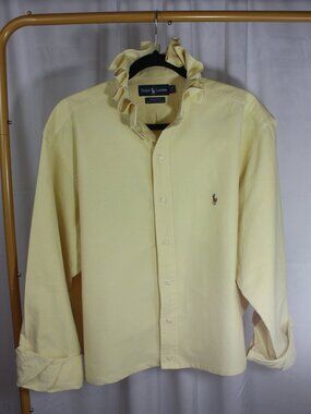 Custom Ralph Lauren Ruffle Collar Shirt – One-of-a-Kind